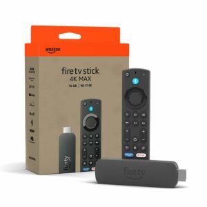 Amazon Fire TV Stick 4K Max (Newest gen), supports Wi-Fi 6E, Ambient Experience