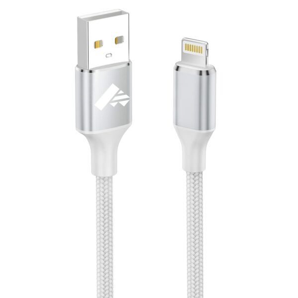 iPhone Charger Cable 2M, MFi Certified Lightning Cable Fast Charging iPhone Charger Nylon USB iPhone Charging Cable Lead for iPhone
