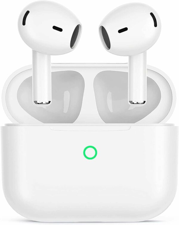 Wireless Earbuds, Bluetooth 5.3 in Ear Headphones with Noise Cancelling Mic, 48H Playtime HiFi Stereo Bluetooth Earphones, IPX8 for iPhone/Android/IOS