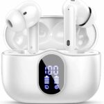 Wireless Earbuds, Bluetooth 5.3 Headphones In Ear with 4 ENC Noise Cancelling Mic, 2025 New Bluetooth Earphones Mini Deep Bass Stereo Sound