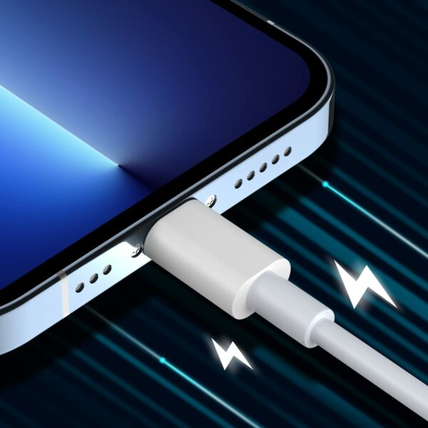 3M USB C to Lightning Cable [Apple MFi Certified] iPhone Fast Charger Cable USB-C Charging Cord for iPhone