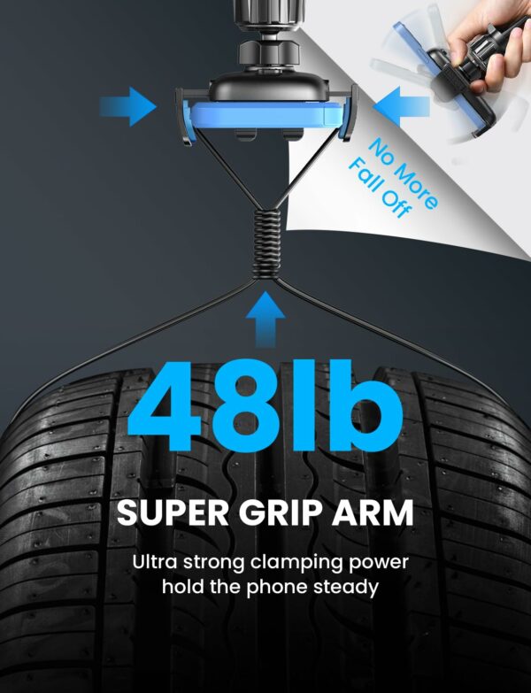 Car Phone Holder, Mobile Phone Holder for Cars Air Vent, [360° Rotation] [Ultra Stable] LISEN Car Phone Mount for iPhone and Samsung