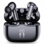 Wireless Earbuds, Bluetooth 5.3 Headphones in Ear with HiFi Stereo Deep Bass, 40H Playtime Wireless Earphones mit 4 ENC Noise Cancelling Mic