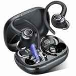 Wireless Earbuds, Bluetooth 5.3 Headphones, 2025 Wireless Earphones HiFi Stereo Sound with ENC Mic, Sport Headsets in Ear EarHooks for Running