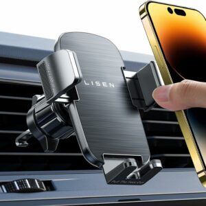 Car Phone Holder, Mobile Phone Holder for Cars Air Vent, [360° Rotation] [Ultra Stable] LISEN Car Phone Mount for iPhone and Samsung