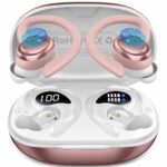 Wireless Earbuds, 2025 Bluetooth 5.4 Headphones Sport, Deep Bass Stereo in Ear Headphone, 4 ENC Noise Cancelling Mic Earphones, 50Hrs IP7 Waterproof