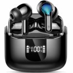 Wireless Earbuds, Bluetooth 5.3 Headphones 2024 Wireless Headphones in Ear, 4 ENC Noise Cancelling Mic Ear buds, 40H Deep Bass Wireless Earphones