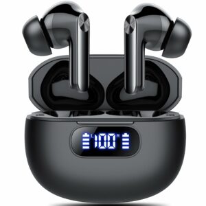 Ear buds Wireless Earbuds, Bluetooth 5.3 Headphones 2025 NEW Wireless Earphones, 4 ENC Noise Cancelling Mic, HiFi Stereo, 48H Playtime