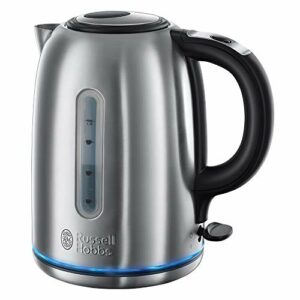 Russell Hobbs Brushed Stainless Steel Electric 1.7L Cordless Kettle