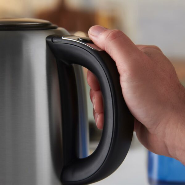 Russell Hobbs Brushed Stainless Steel Electric 1.7L Cordless Kettle
