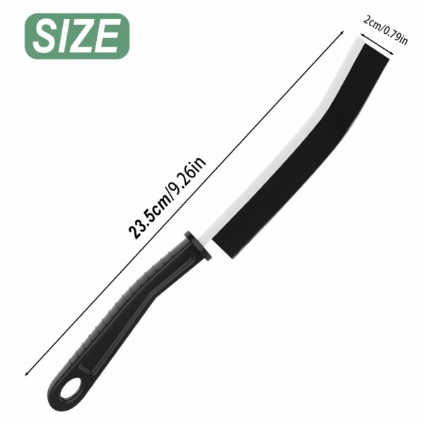 Crevice Cleaning Brush, 2 Pcs Bathroom Crevice Gaps Cleaning Brush Groove Crevice Cleaning Tool for Narrow Corners in Home Kitchen Bathroom