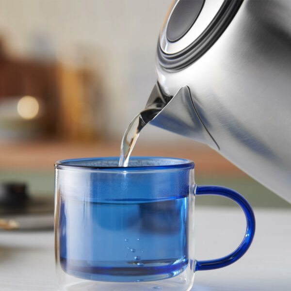 Russell Hobbs Brushed Stainless Steel Electric 1.7L Cordless Kettle