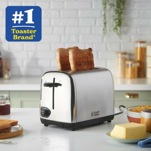 Russell Hobbs 2 Slice Toaster with Perfect Toast Technology