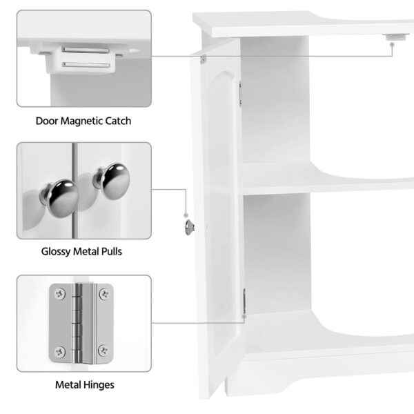 Under Sink Bathroom Cabinet White