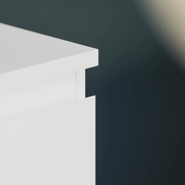 Drawer Chests White, 4 Drawer