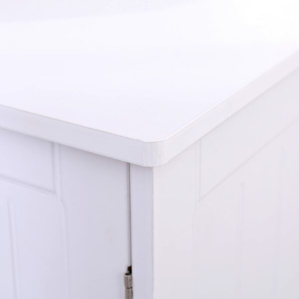 Bathroom cabinet with drawers and door, versatile storage for bedroom or nursery