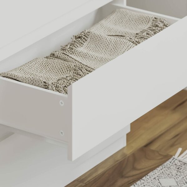Drawer Chests White, 4 Drawer