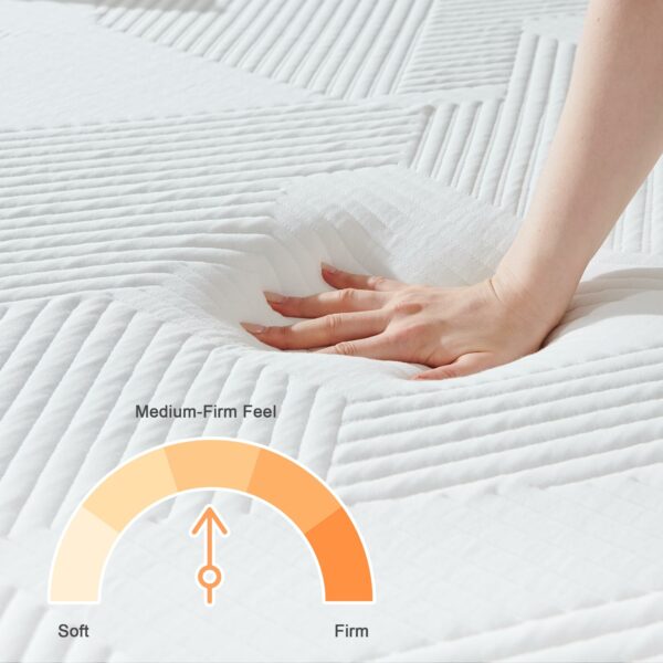 King Mattress with Memory Foam Soft and Gentle care 150x200x22cm