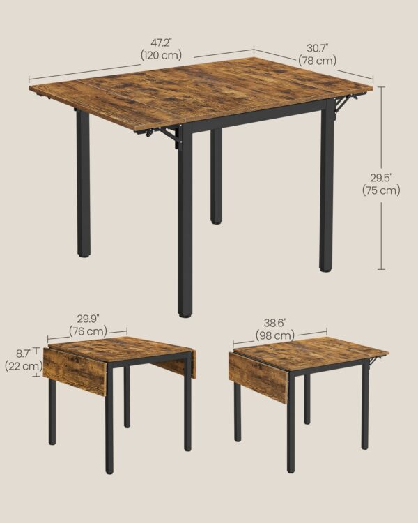 Folding Dining Table Seats 2-4 People