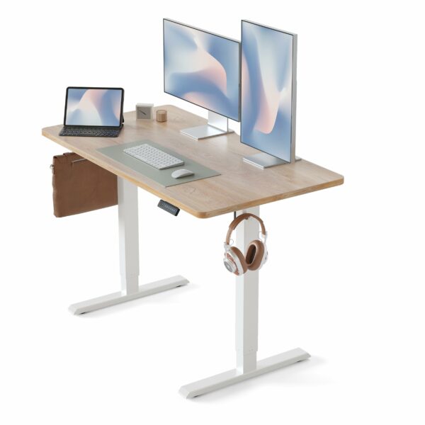 Electric Height Adjustable Standing Desk – 100×60 cm