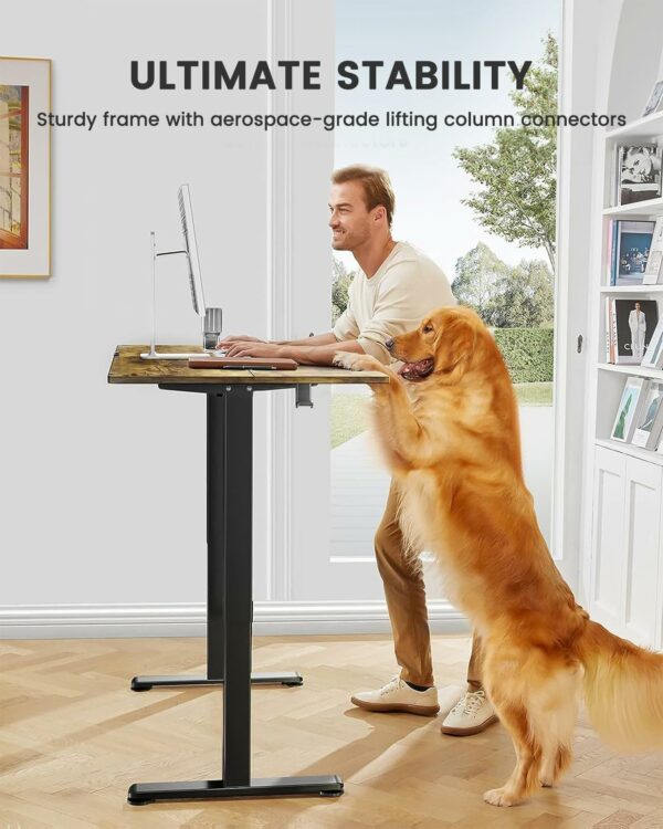 Electric Standing Desk Height Adjustable 100 x 60cm