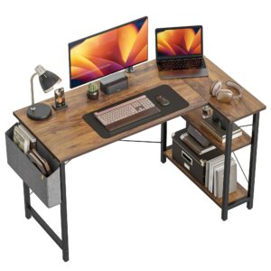 L Shaped Gaming Desk 120×70 cm Computer Desk with Storage Bag
