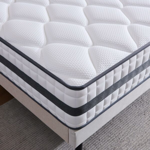 Double Mattress Hybrid Memory Foam and Spring Mattress135x190x22cm