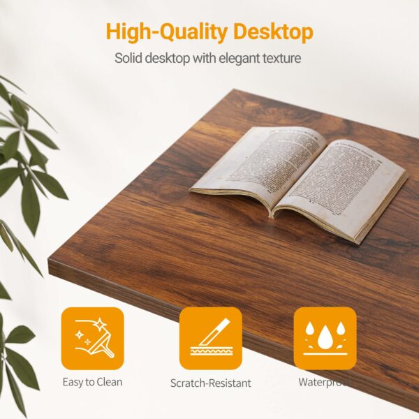 L Shaped Gaming Desk 100×70 cm Computer Desk with Storage Bag